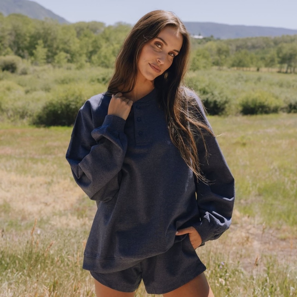 Daily Drills Dark Blue Sweatshirt
